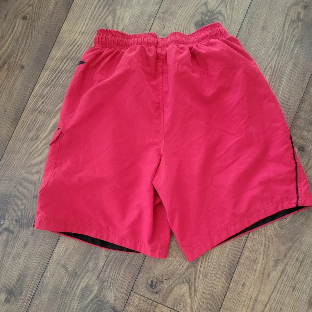 Speedo Men's Bold Red Swim Trunks, 9